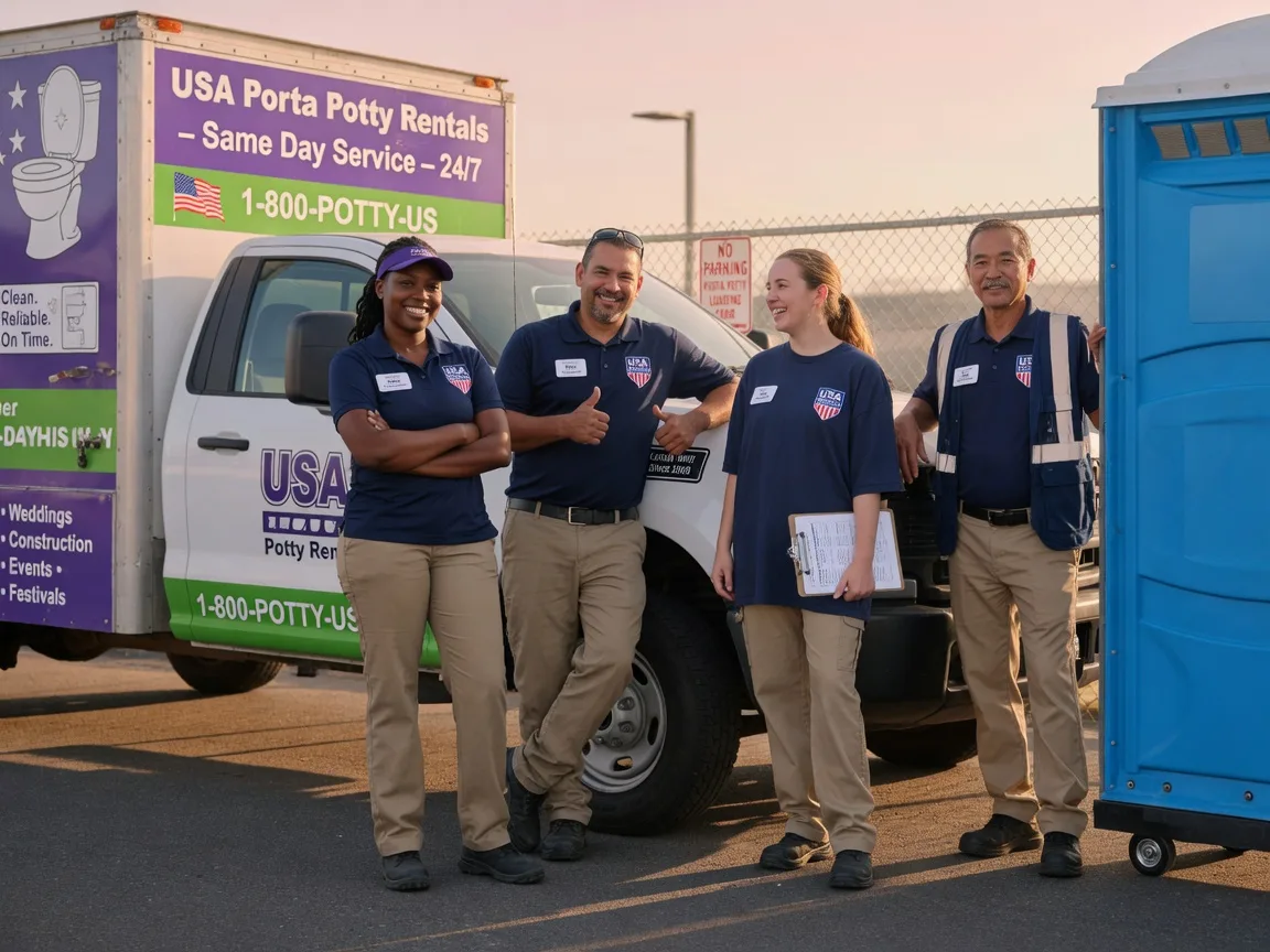 Porta Potty Rental company in Walsh, IL