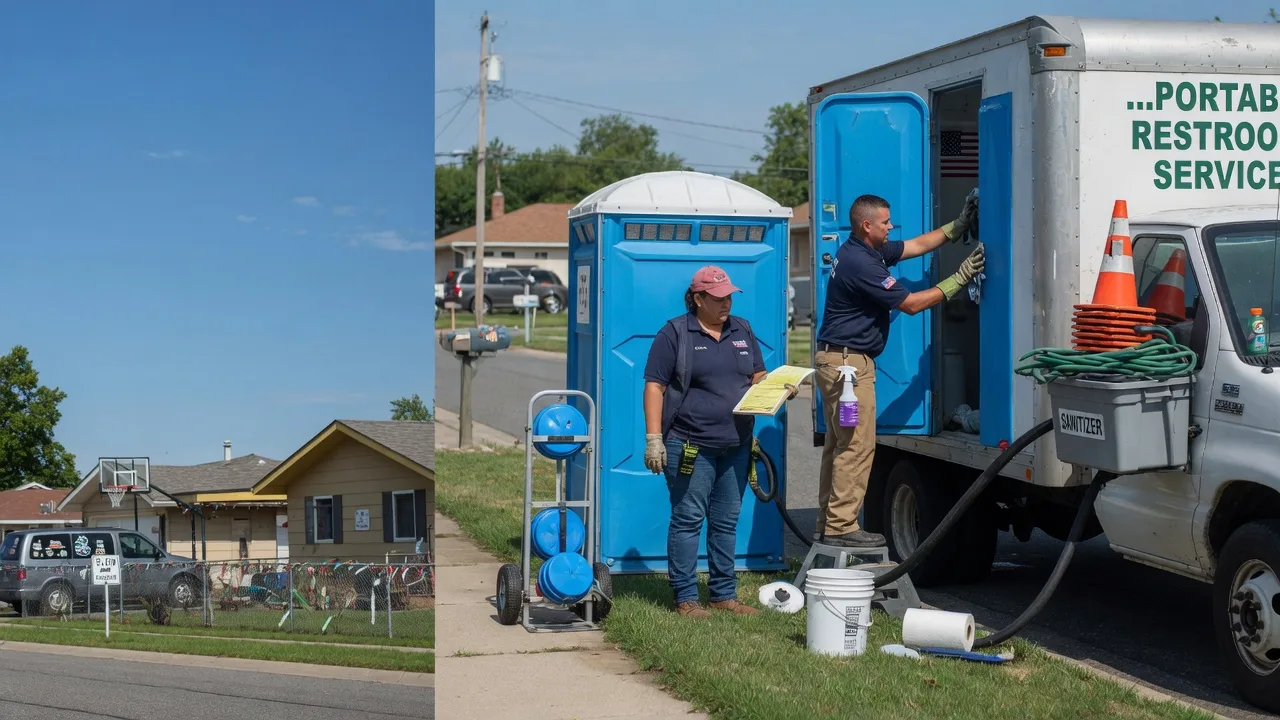 Portable Toilet Rental in Walsh, IL near me